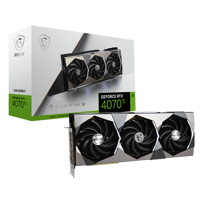 MSI GeForce RTX 4070 Ti Suprim X 12G Graphics Card (GeForce RTX 4070 Ti SUPRIM X 12G)