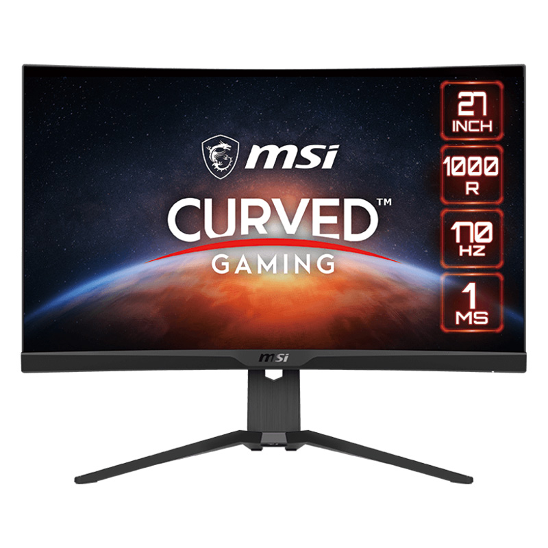 MSI 27in WQHD 170Hz VA Curved Gaming Monitor (G272CQP)