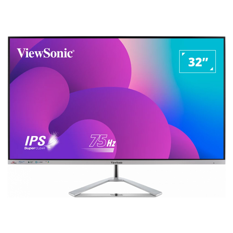 ViewSonic 32in FHD 75Hz IPS Ultra Slim Monitor (VX3276-MHD-3)