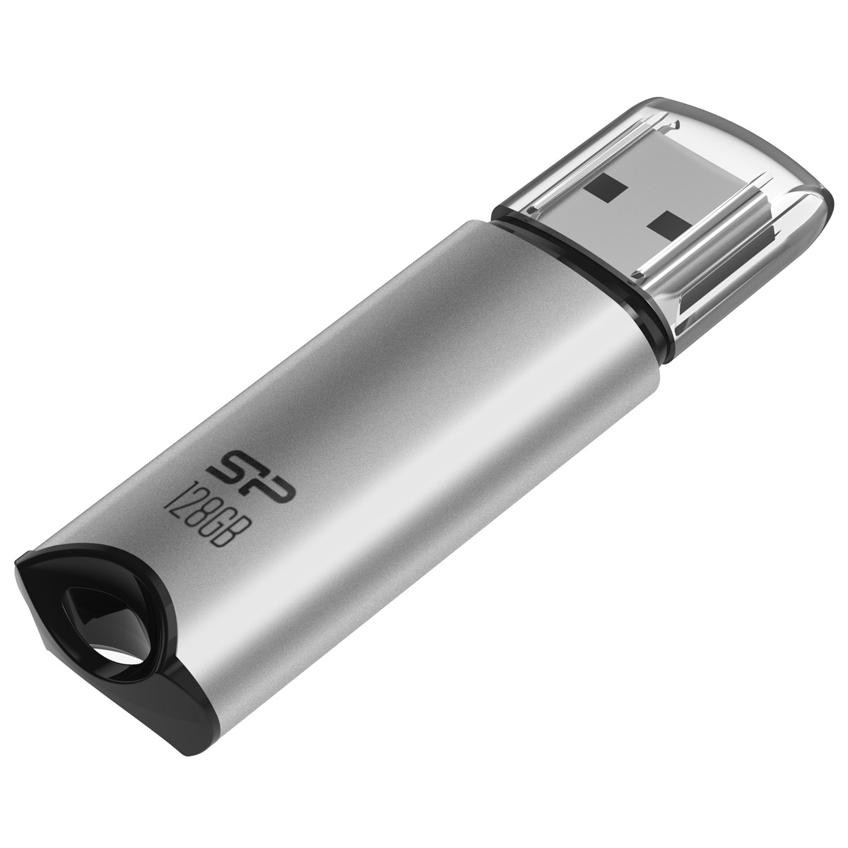 Silicon Power 128GB Marvel M02 USB 3.0 Flash Drive - Silver