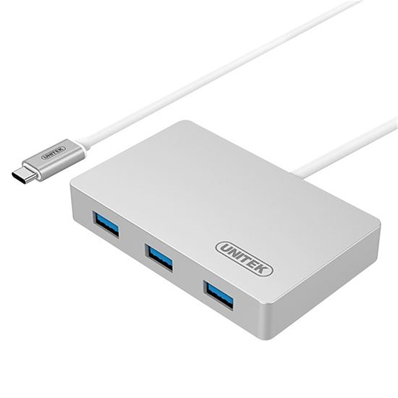 Unitek USB-C to 3-Port USB-A Hub with USB Power Delivery