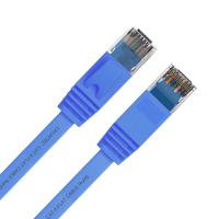 Cruxtec Cat6 Flat Ethernet Cable 2m Blue