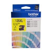 Brother Compatible Yellow Ink Cartridge- LC135 J4110DW J4410DW J4510DW J4710DW J6920DW J6520D (INKBROEMLC135Y)