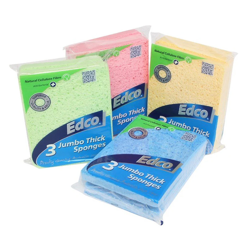 EDCO THICK SPONGES (18154) 3PK