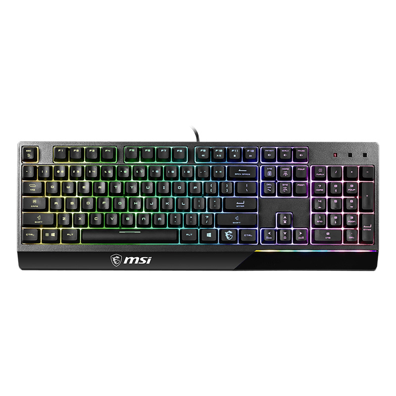 MSI RGB Wired Gaming Keyboard with Plunger Switches (VIGOR GK30)