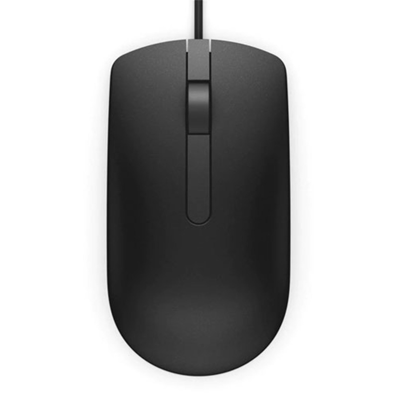 Dell MS116 Optical Mouse - Black (570-AASJ)