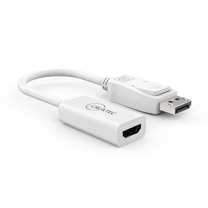 Cruxtec DisplayPort Male to HDMI Adapter