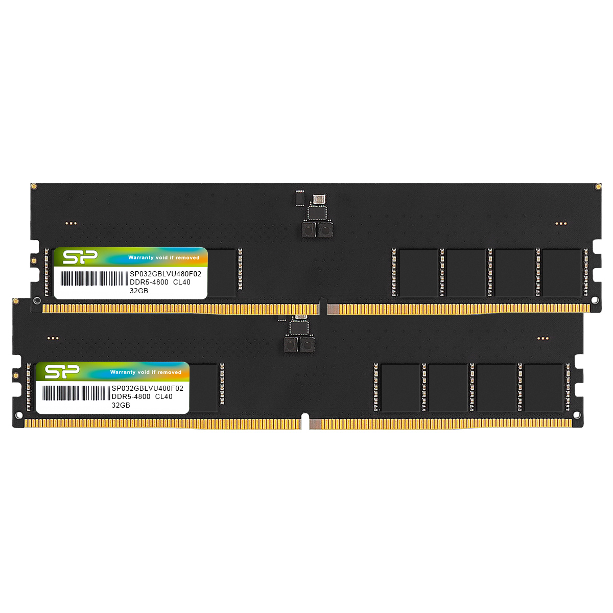 Silicon Power 64GB (2x32GB) SP064GBLVU480F22 CL40 1.1V UDIMM 4800MHz DDR5 RAM