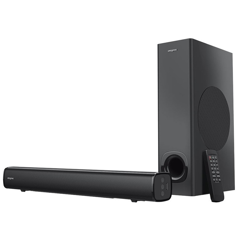 Creative Stage 2.1 High Performance Under Monitor Soundbar (51MF8360AA006)