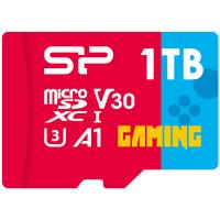 Silicon Power 1TB Gaming microSDXC UHS-I Micro SD Card with Adapter, Optimized for Mobile Games Apps Nintendo-Switch, Class 10 U3 V30 A1