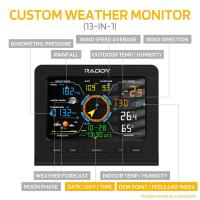 Smart-Home-Appliances-Raddy-WF-100C-Lite-Weather-Station-Wireless-Indoor-Outdoor-with-Temperature-Barometric-Humidity-Wind-Gauge-Rain-Gauge-Weather-Forecast-Moon-Phra-7