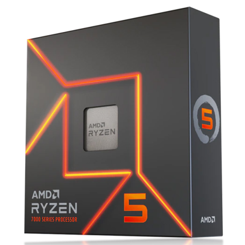 AMD Ryzen 5 7600X 6 Core AM5 4.7GHz CPU Processor (100-100000593WOF)