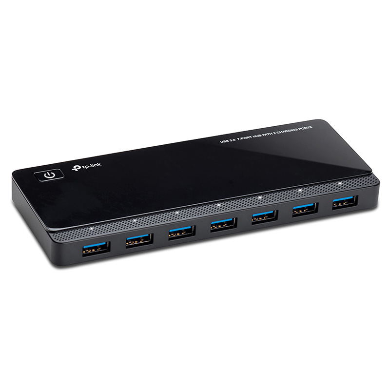 TP-Link USB 3.0 7-Port Hub with 2 Charging Ports (UH720)