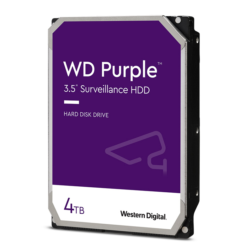 Western Digital 4TB Purple 5400RPM 3.5in SATA Hard Drive (WD43PURZ)