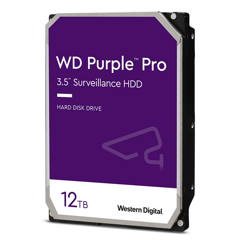 Western Digital 12TB Purple Pro 7200RPM 3.5in SATA Hard Drive (WD121PURP)