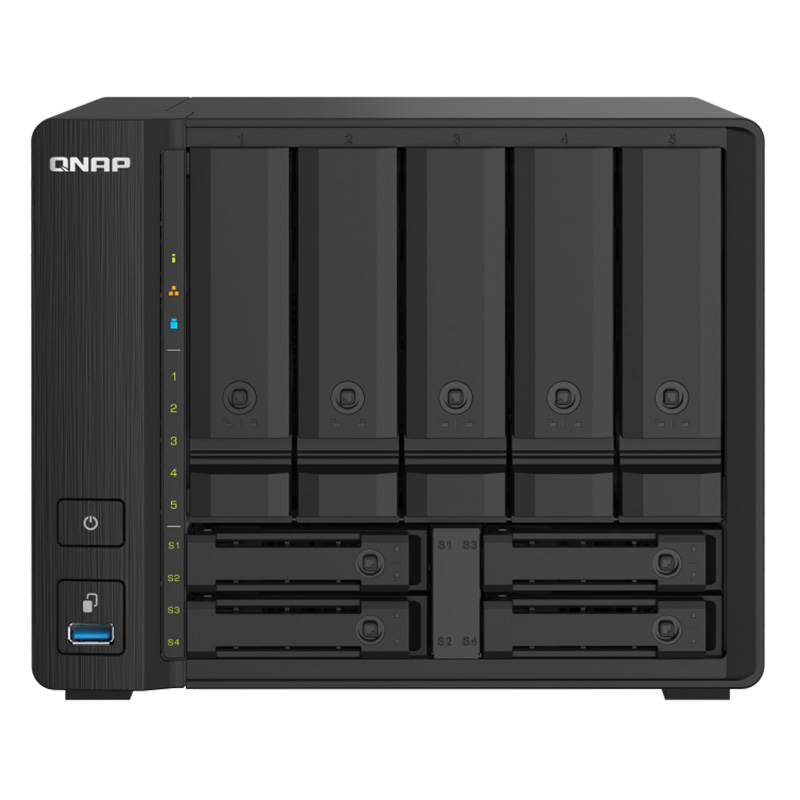 QNAP TS-932PX-4G 3.5in SATA AL324 1.7GHz Quad Core 4GB RAM - Tower