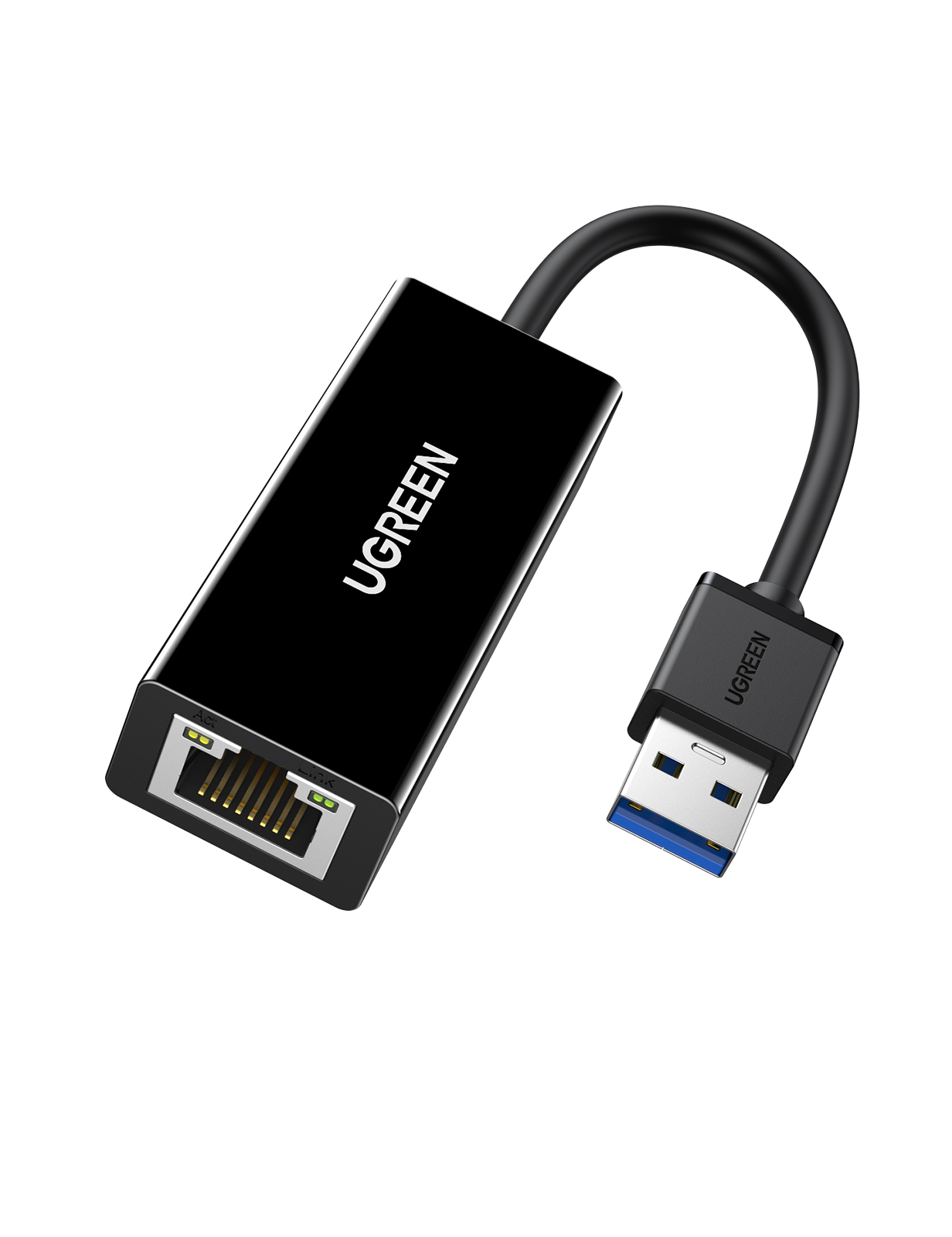 UGREEN USB 3.0 Gigabit Ethernet Adapter (Black) - OPENED BOX 73829