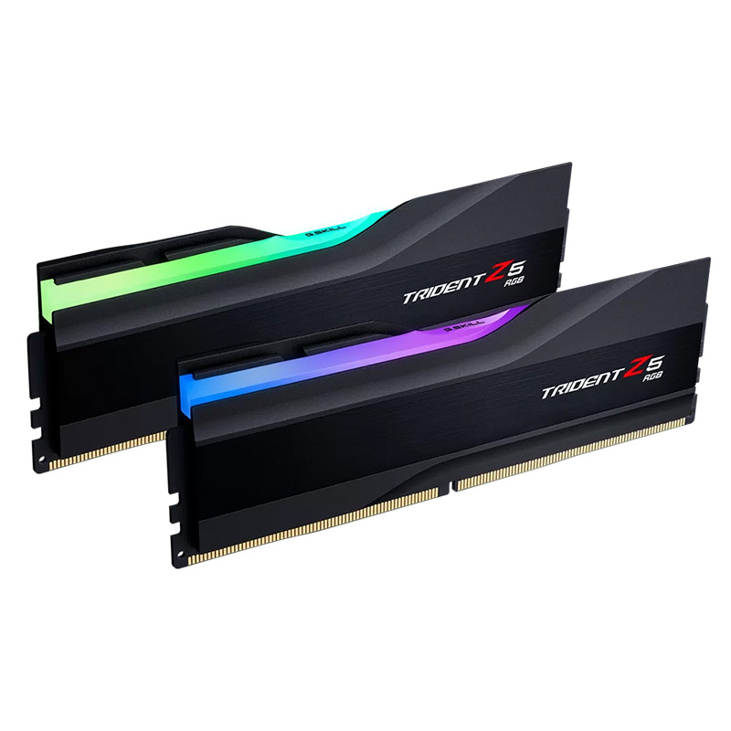 G.Skill 32GB (2x16G) F5-7600J3646G16GX2-TZ5RK Trident Z5 RGB 7600MHz CL36 DDR5 RAM - Black