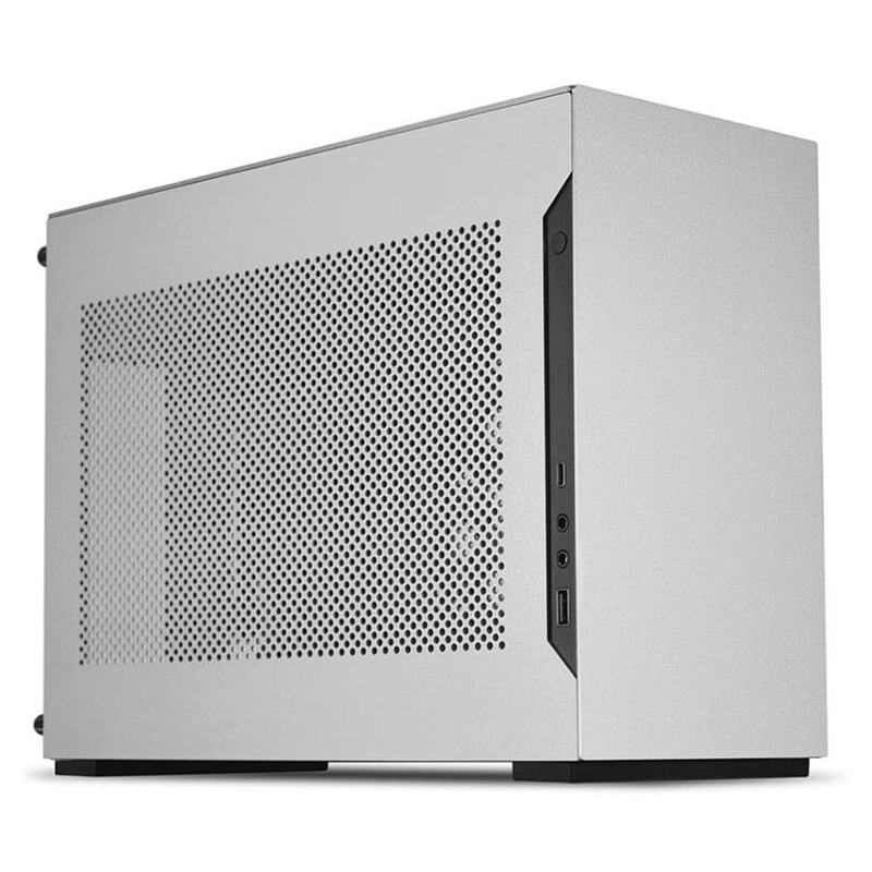 Lian Li A4-H2O 11-Liter PCIe 4.0 Small Form Factor Mini-ITX Case - Silver (A4-H2O-A4)