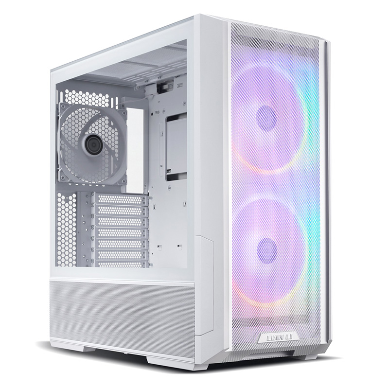 Lian Li Lan Cool 216RW RGB Mid Tower ATX Case - White (PC-LAN216RW)