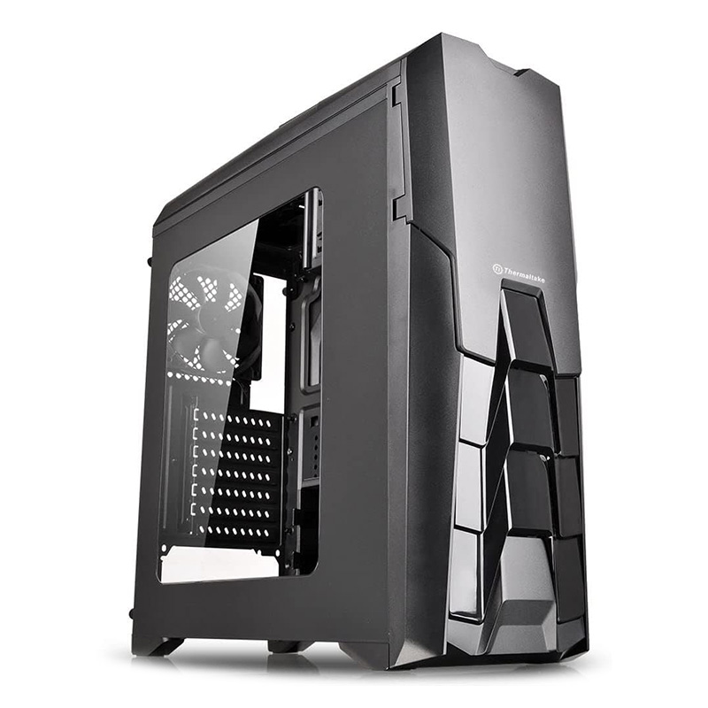 Thermaltake Black Versa N25 Mid Tower Chassis & 600w 80Plus PSU (CA-3G2-60M1WA-00)