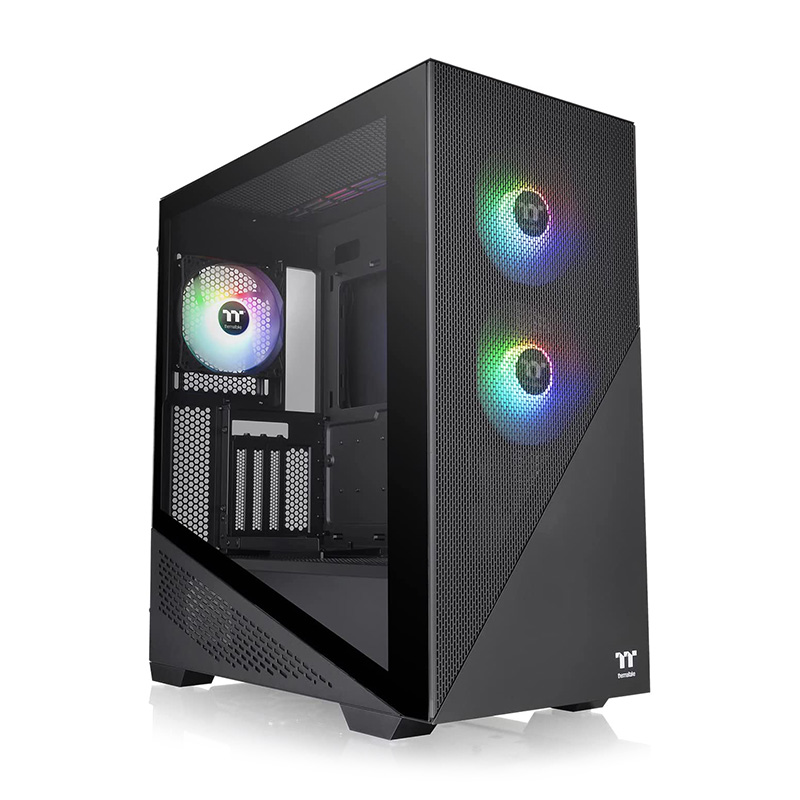 Thermaltake Divider 370 ARGB TG Mid Tower ATX Case - Black (CA-1S4-00M1WN-00)