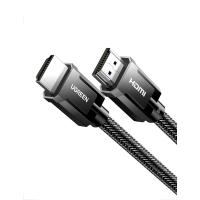 UGREEN HDMI M/M Round Cable Zinc Alloy Shell Braided 1m (Gray)