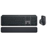 Logitech MX Keys S Bluetooth Combo Keyboard,Mouse,Palm Rest - Graphite