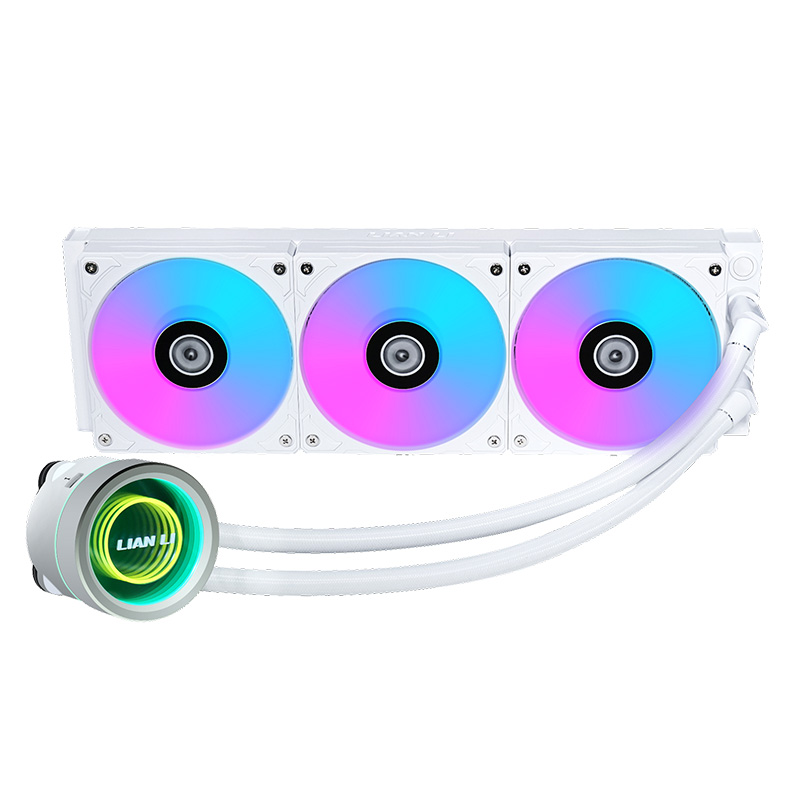 Lian Li Galahad II TRINITY 360 Closed Loop ARGB AIO LIQUID CPU Cooler - White