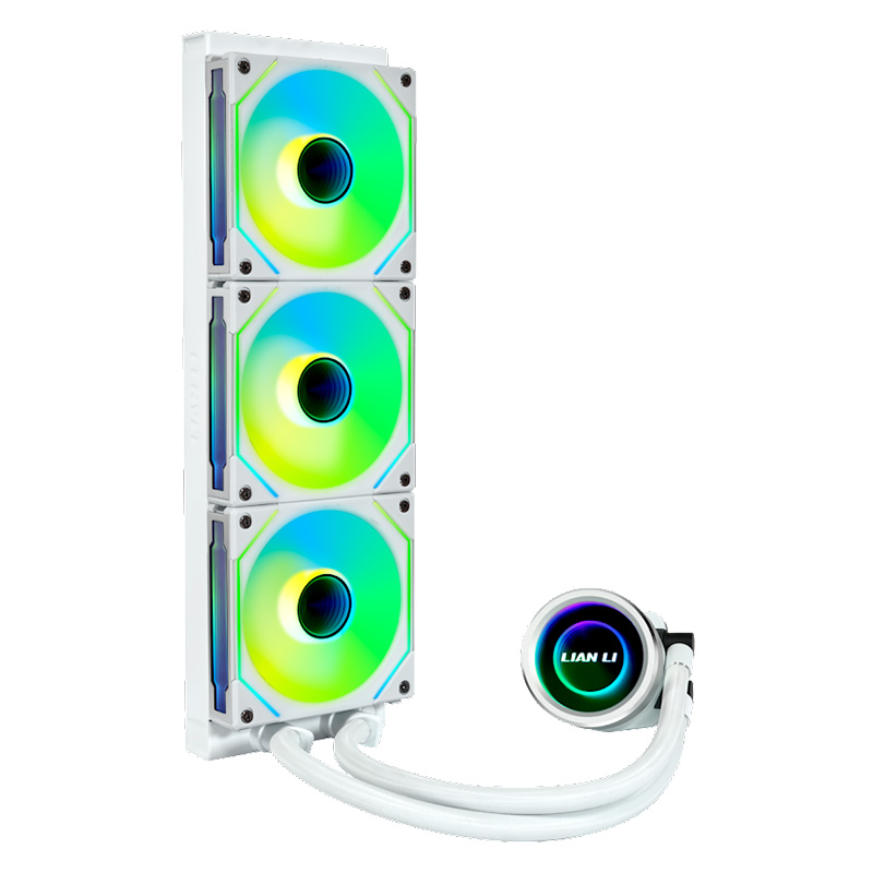 Lian Li Galahad II TRINITY SL-INF 360 Closed Loop ARGB AIO LIQUID CPU Cooler - White