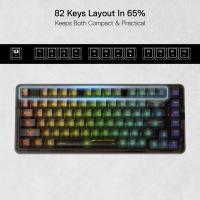 Keyboards-Redragon-K649-PRO-78-3-Modes-Wireless-Gasket-RGB-Gaming-Keyboard-Full-Black-Transparent-6