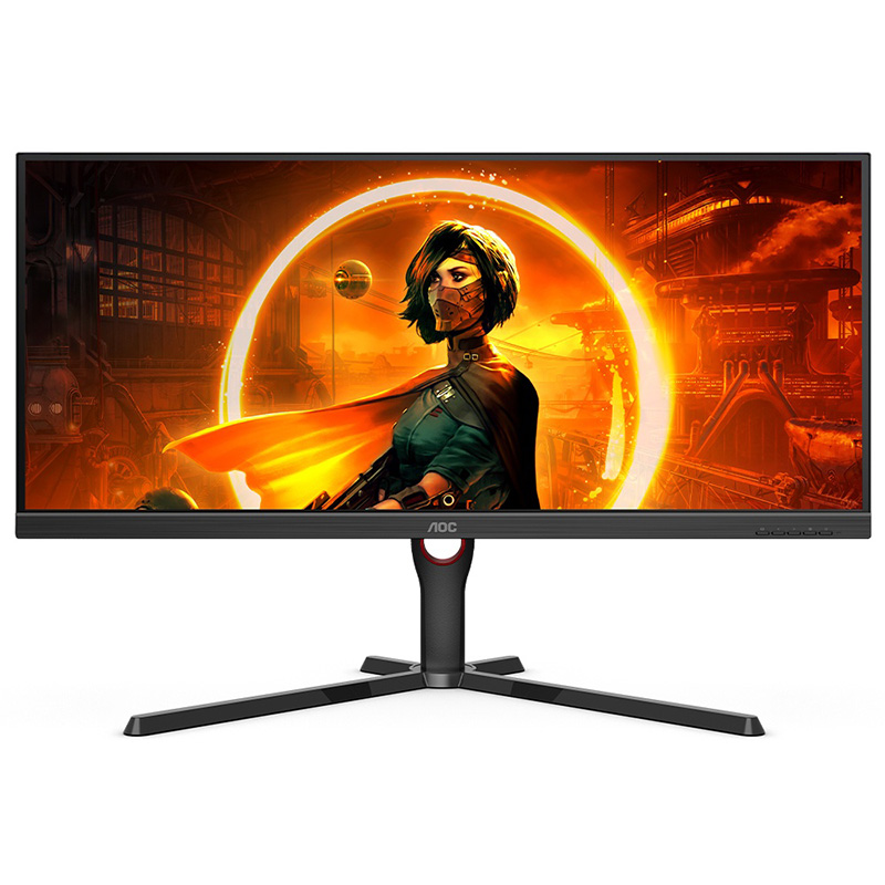 AOC 34in QHD Ultra Wide VA 144Hz Freesync Premium Gaming Monitor (U34G3XM/EU)