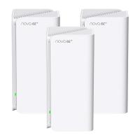 Tenda Nova MX21 Pro AXE5700 Whole Home Mesh Wi-Fi 6E System - 3 Pack (TN-MX21-PRO-V10-3PK)