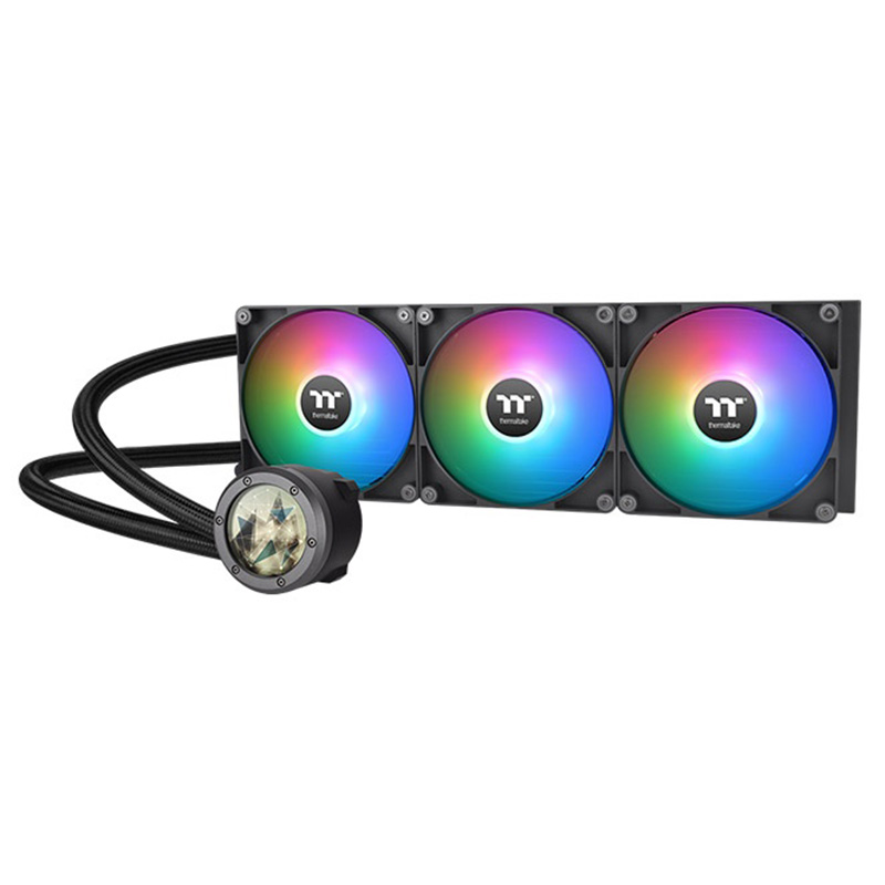 Thermaltake TH420 V2 420mm Ultra ARGB Sync AIO Liquid CPU Cooler (CL-W386-PL14SW-A)