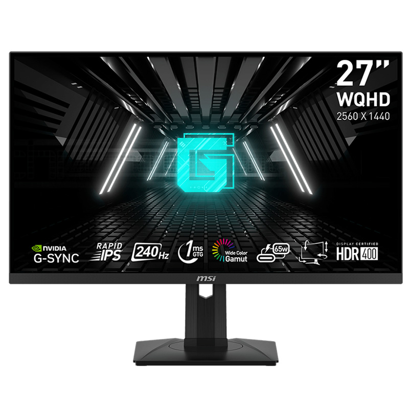 MSI 27in WQHD 2K IPS 240Hz G-Sync Gaming Monitor (G274QPX)