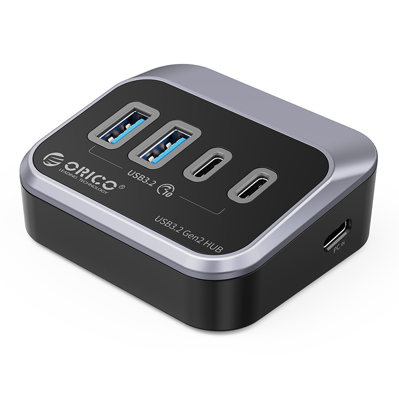 ORICO 4 Port USB 3.2 Hub (ORICO-M32A2C-G2-05-BK-BP)