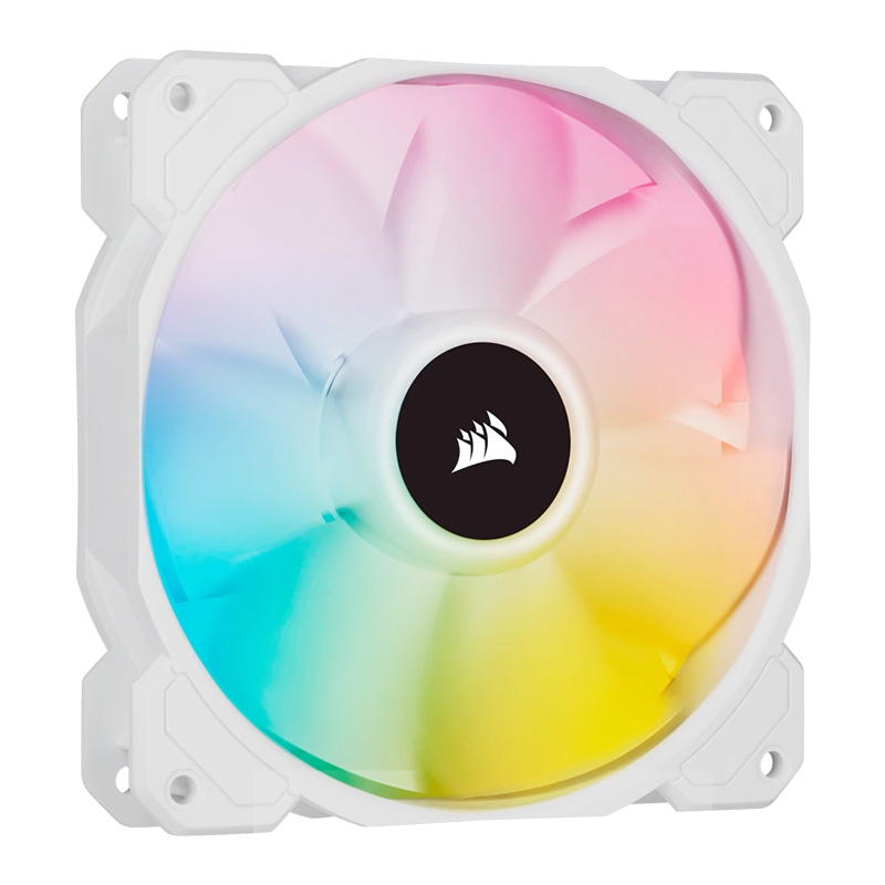 Corsair 120mm iCUE SP120 RGB ELITE PWM Case Fan - White (CO-9050136-WW)