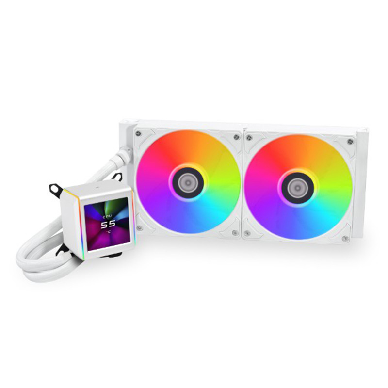 Lian Li Galahad II LCD 280 ARGB AIO White Liquid CPU Cooler