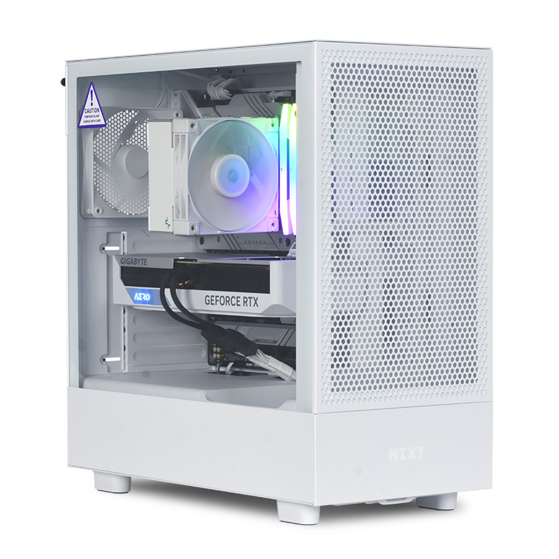 ApexDominus G7 Core Intel i7 13700K GeForce RTX 4070 TI Gaming PC - White 55206