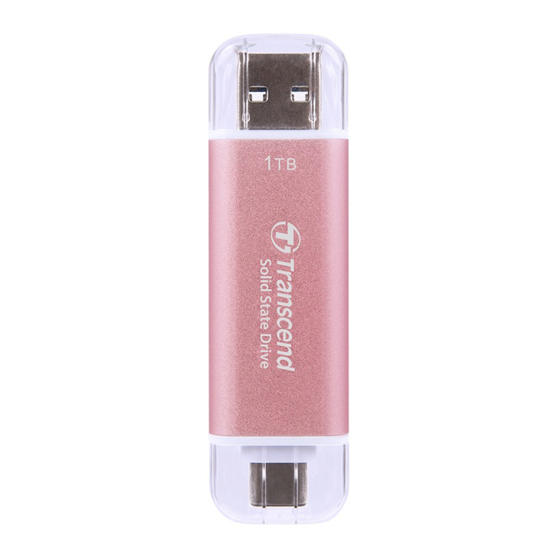 Transcend 1TB Type-C/A 10Gbps External SSD - Pink