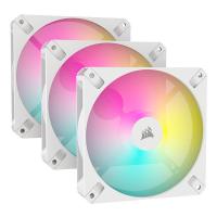 Corsair iCUE AR120 Digital RGB 120mm PWM Fan White - 3 Pack (CO-9050169-WW)