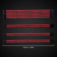 Electronics-Appliances-Tecware-Flex-Sleeved-Extension-Cables-Set-Black-Red-TWAC-FLEXBKRD-4