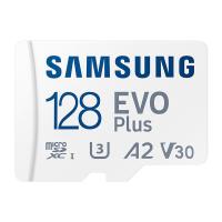 Samsung EVO Plus 128GB V30 A2 U3 130MB/s MicroSDXC Card with Adapter