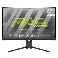 MSI MAG 27in WQHD 240Hz Rapid VA Curved Gaming Monitor (MAG 275CQRXF)