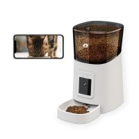Floofi 6L Automatic Smart Pet Dog Cat Food Feeder with Wi-Fi Apps Enabled White
