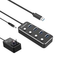 USB-Hubs-Simplecom-4-Port-Aluminium-USB-3-0-Hub-with-Individual-Switches-and-Power-Adapter-3
