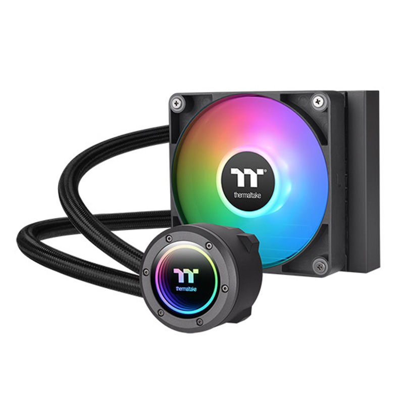 Thermaltake TH120 V2 ARGB 120mm AIO Liquid CPU Cooler - Black (CL-W360-PL12SW-A)