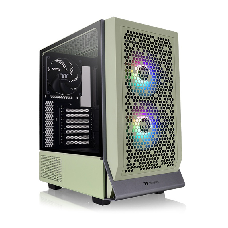 Thermaltake Ceres 300 TG ARGB Mid-Tower ATX Case - Matcha Green (CA-1Y2-00MEWN-00)