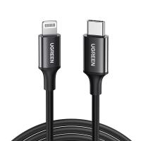 UGreen USB Type-C 2.0 to Lightning Black Cable - 1m