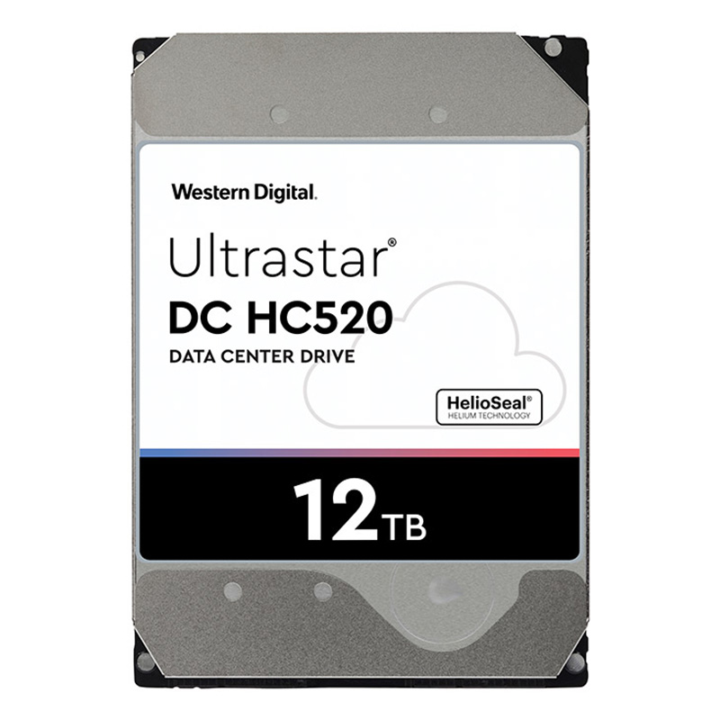 Western Digital 12TB Ultrastar DC HC520 7200RM 3.5in SAS Hard Drive (0F29532)